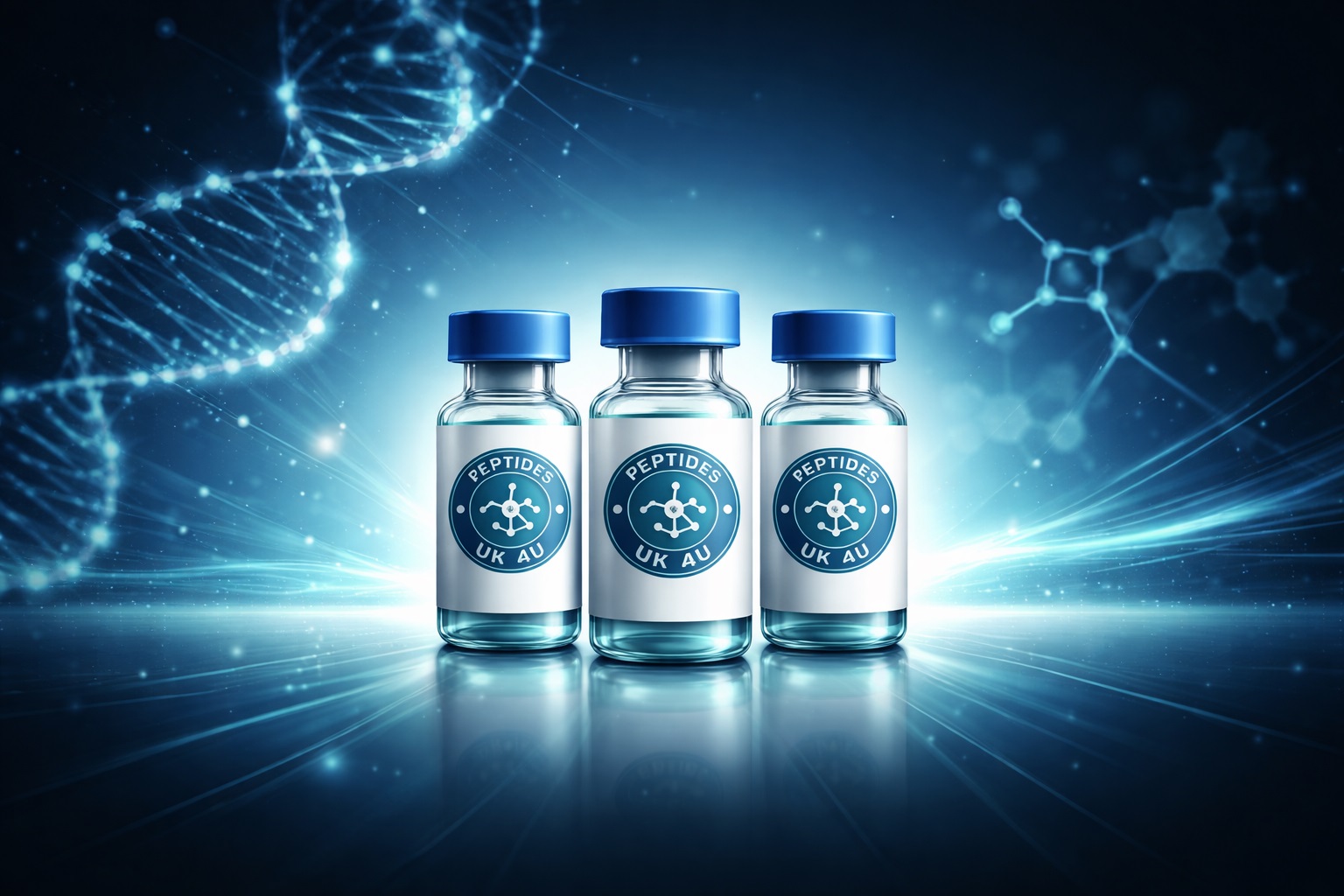Premium peptide vials